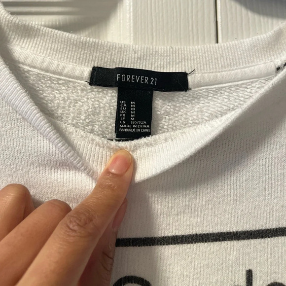 Forever 21 Fashion Sweatshirt - Picture 4 of 6